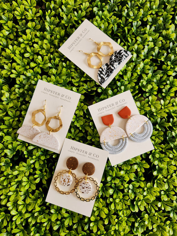 Handmade Polymer Clay Earrings