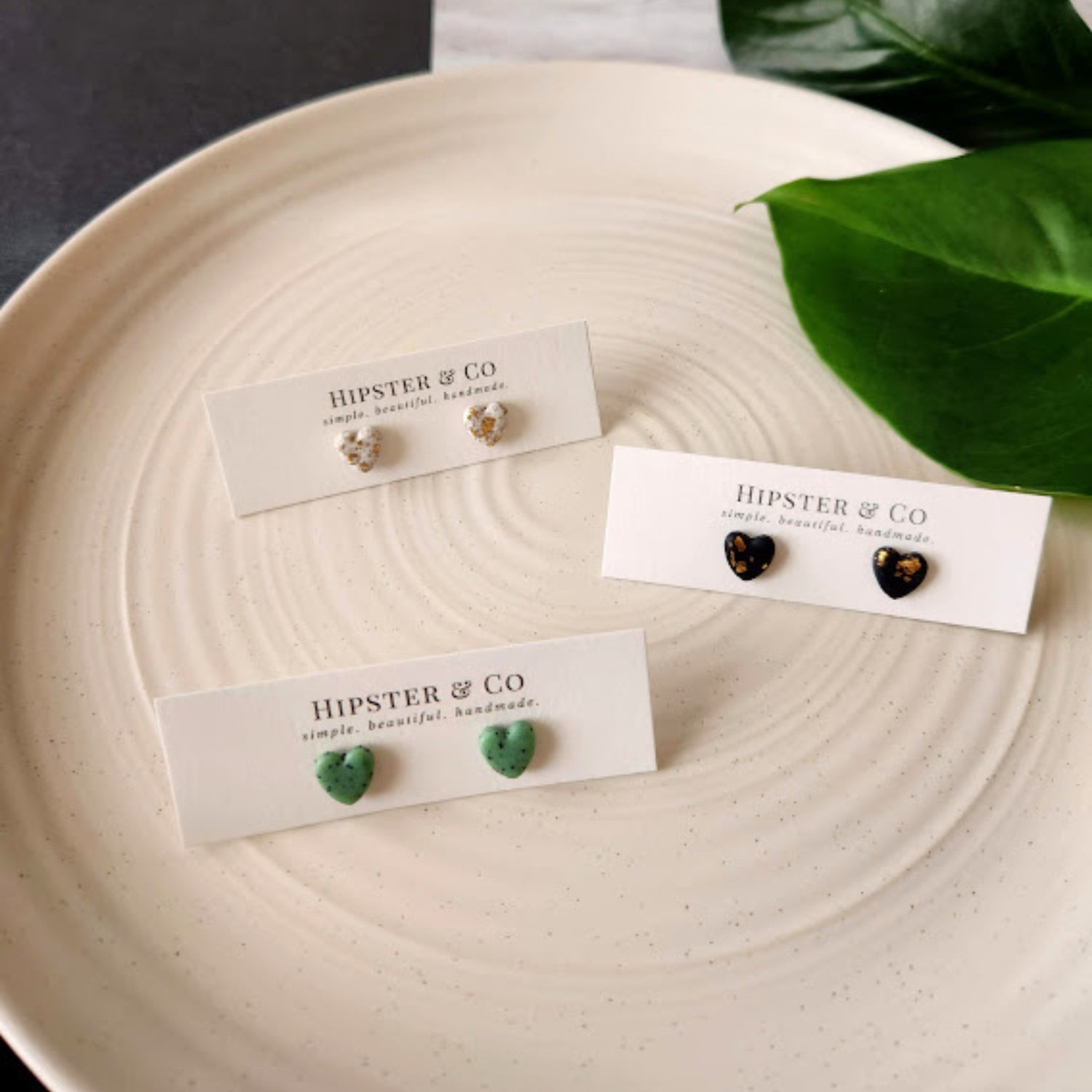 Polymer Clay Stud Earrings